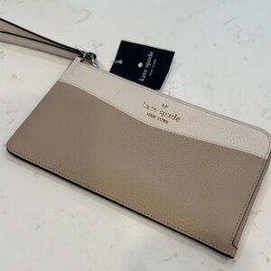 NWT Kate Spade Lucy Colorblock Wristlet